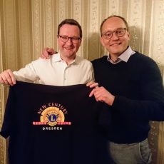 Lions Club Dresden New Century begrüßt neues Mitglied