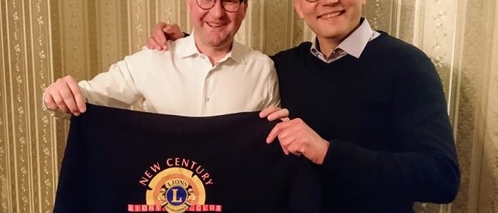 Lions Club Dresden New Century begrüßt neues Mitglied
